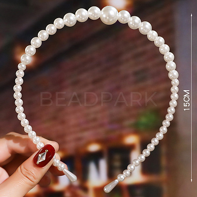 Pearl Hair Bands OHAR-PW0001-177F-1
