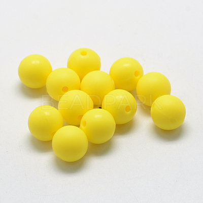 Food Grade Eco-Friendly Silicone Beads LS-SIL-R008C-18-1