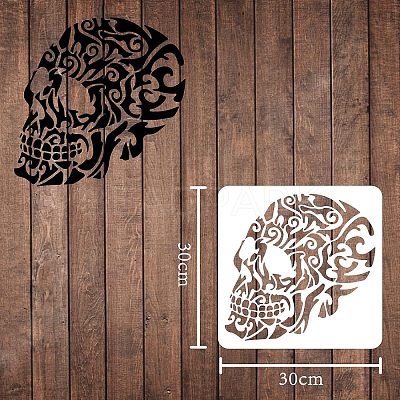 Plastic Reusable Drawing Painting Stencils Templates DIY-WH0172-182-1