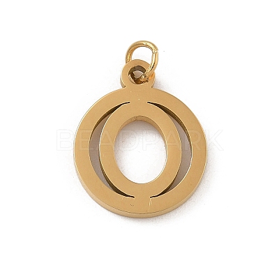 304 Stainless Steel Charms
with Jump Ring STAS-R001-02G-O-1
