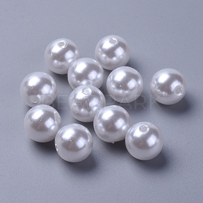 Imitated Pearl Acrylic Beads PACR-14D-1-1-1