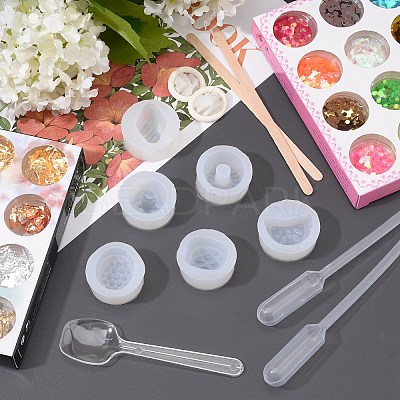 DIY Fruit Shape Pendant Silicone Molds Kits DIY-OC0003-48-1