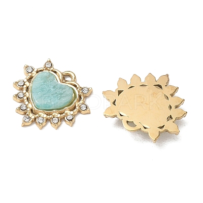 Natural Amazonite Pendants GG-CBA50CD-01G-02-1