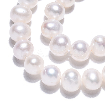Natural Cultured Freshwater Pearl Beads Strands PEAR-N016-05A-1