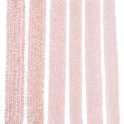 Electroplate Glass Beads Strands LS-EGLA-A044-T6mm-B22-1