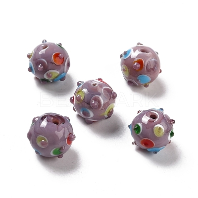 Handmade Lampwork Beads LAMP-F022-03A-1