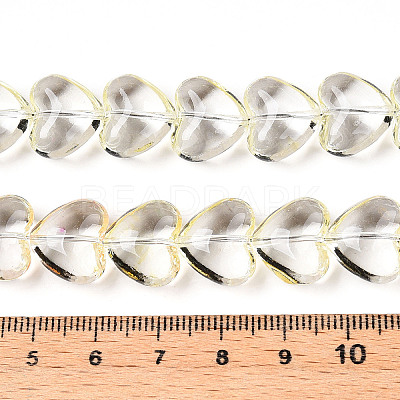 Transparency Glass Beads Strands GLAA-T023-13C-1