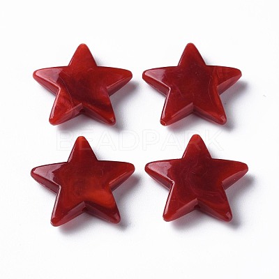 Two Tone Acrylic Beads MACR-S272-77E-1