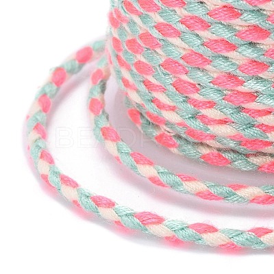 4-Ply Polycotton Cord with Metallic Thread X1-OCOR-Z003-D01-1