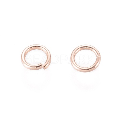 304 Stainless Steel Open Jump Rings STAS-O098-01RG-04-1