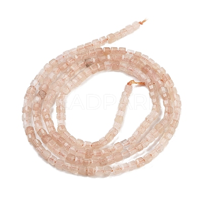 Natural Sunstone Beads Strands G-H042-B01-01-1