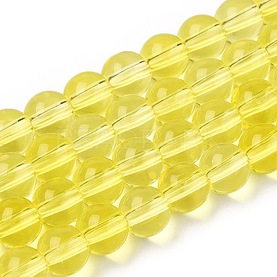 Transparent Glass Beads Strands LS-GLAA-T032-T6mm-12-1