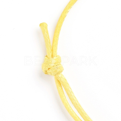 Korean Waxed Polyester Cord Bracelet Making AJEW-JB00011-18-1