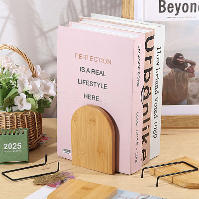 Wood Bookend Display Stands ODIS-CA0001-30-1