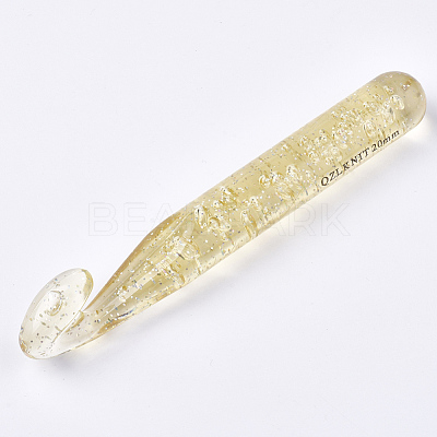 Plastic Crochet Hooks TOOL-T006-34-1