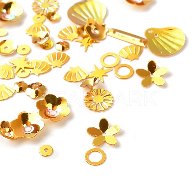 Plastic Paillette Beads LS-DIY-P025-05I-1