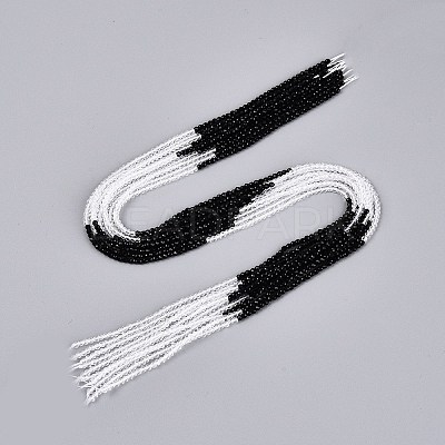 Transparent Glass Beads Strands GLAA-N074-01A-02-1