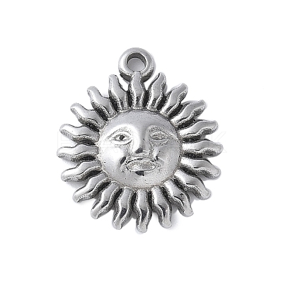 304 Stainless Steel Charms STAS-E548-06P-1