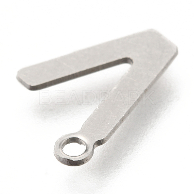 Non-Tarnish 201 Stainless Steel Charms STAS-C021-06P-V-1