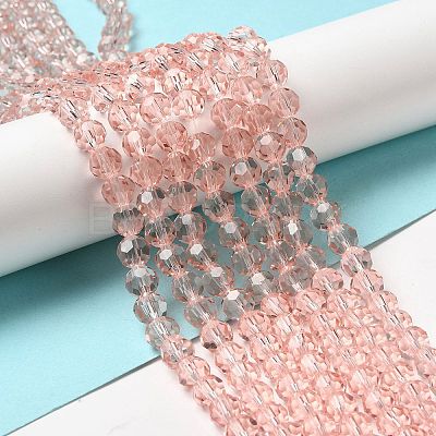 Transparent Glass Beads EGLA-A035-T8mm-D20-1