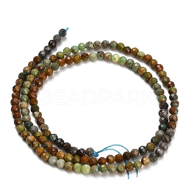 Natural HuBei Turquoise Beads Strands GG-CBA4399-A01-02-1