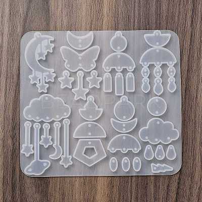 Earrings Pendants DIY Silicone Mold X1-DIY-Q033-07A-1