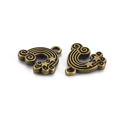 Tibetan Style Alloy Pendant Enamel Settings PALLOY-N160-75AB-1