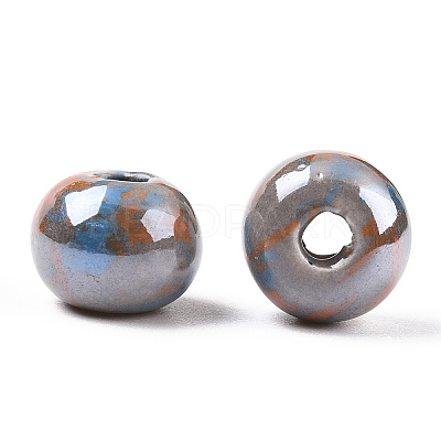 Handmade Porcelain European Beads OPDL-Q099-2-1