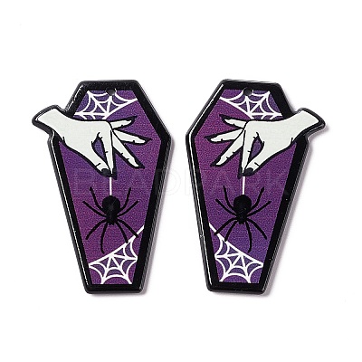 Printed Acrylic Pendants SACR-F003-01G-1