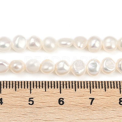 Natural Cultured Freshwater Pearl Beads Strands PEAR-P064-19D-13A-1