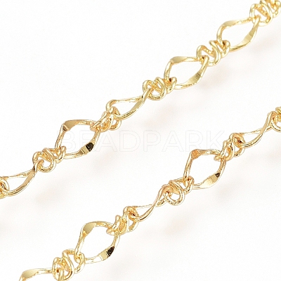 Brass Figure 8 Chain CHC-G007-02G-1