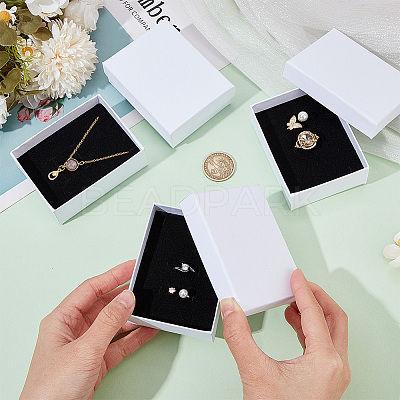 12Pcs Cardboard Jewelry Packaging Boxes CON-NB0002-26C-1