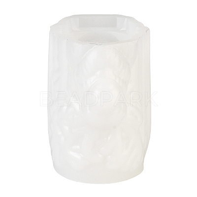 Christmas DIY Silicone Candle Molds AJEW-U014-02A-1