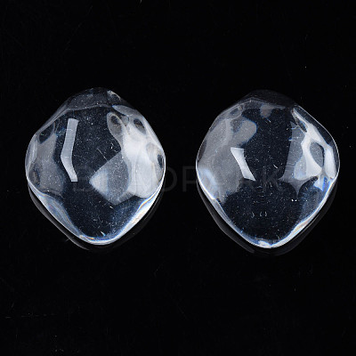Transparent Resin Cabochons CRES-N031-007A-A01-1