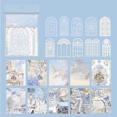 European Style Scrapbook Paper Pad Sets LS-DIY-H170-04C-1