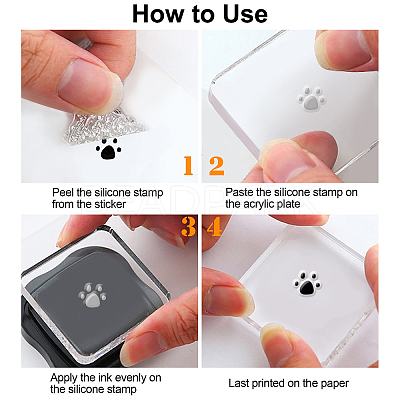 PVC Plastic Stamps DIY-WH0167-57-0055-1