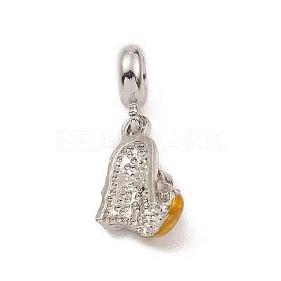 Alloy Enamel European Dangle Charms PALLOY-I218-23AS-1