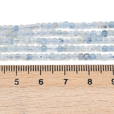 Natural Aquamarine Beads Strands G-L628-D10-2x2mm-01-1