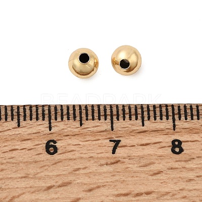 Brass Beads KK-G331-52G-5mm-NF-1