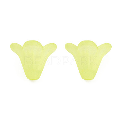 Frosted Acrylic Beads PL692-14-1