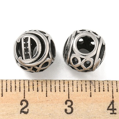 304 Stainless Steel Beads Rhinestone Settings STAS-O002-01D-AS-1