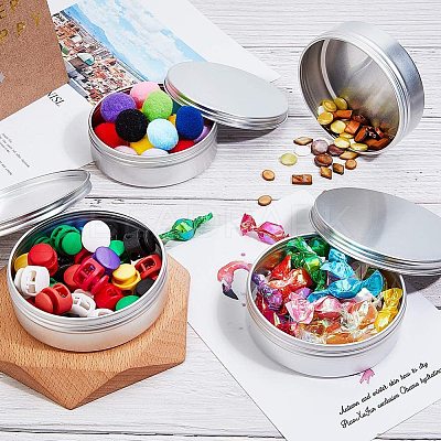 Round Aluminium Tin Cans CON-PH0001-65P-1