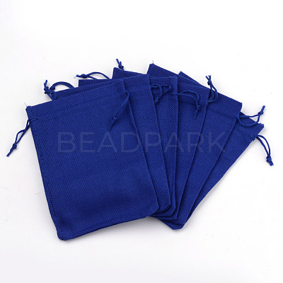 Burlap Packing Pouches Drawstring Bags ABAG-Q050-10x14-22-1