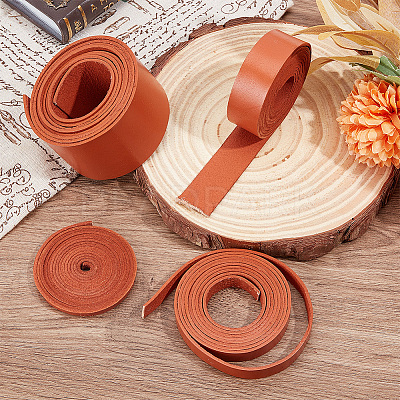 2M Flat Leather Cord LC-WH0007-07B-03-1