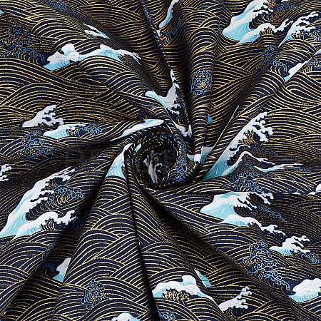 Japanese Style Cotton Fabric DIY-WH0504-889B-1