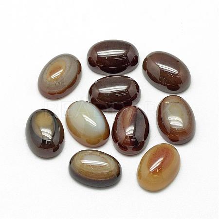 Natural Agate Cabochons G-R415-15x20-06-1