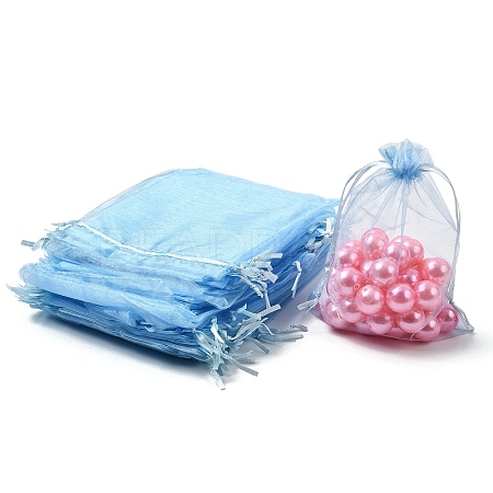 Organza Gift Bags with Drawstring OP-R016-13x18cm-08-1