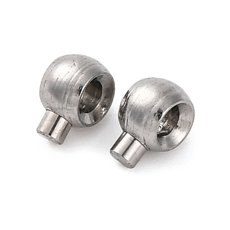 Ion Plating(IP) 304 Stainless Steel Crimp Beads X-STAS-P373-02P-1