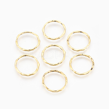 Tibetan Style Linking Rings LS-X-PALLOY-A017-AG-FF-1