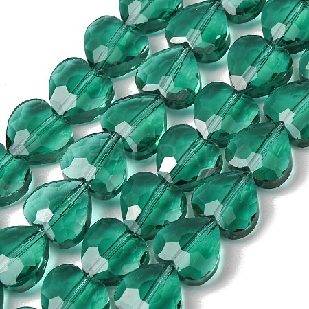 Transparent Glass Beads Strands GL-CBA7A17-03A-09-1